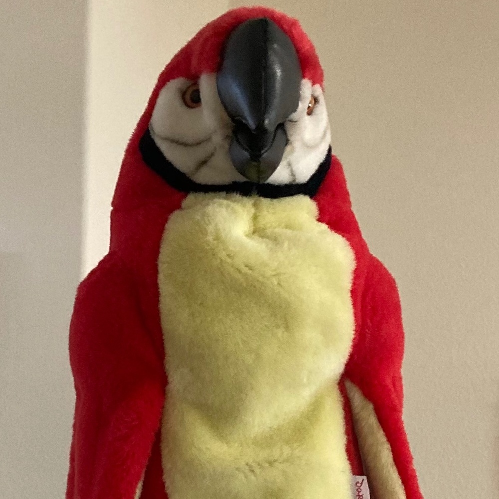Daphnes | Parrot Golf Club Head Cover |Vintage